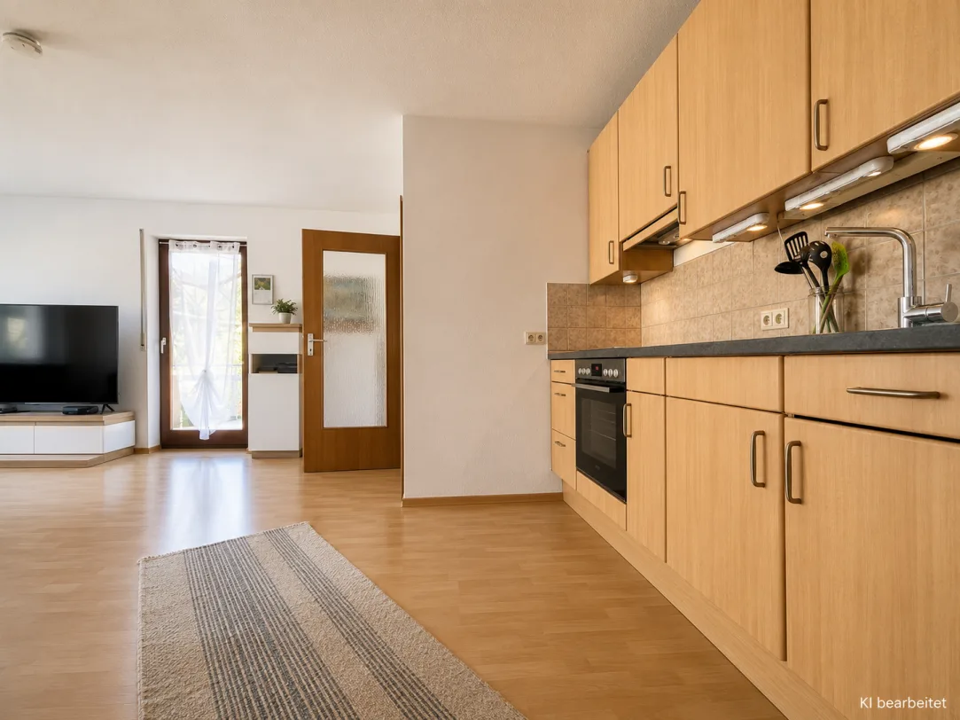 Küche im Wohnzimmer